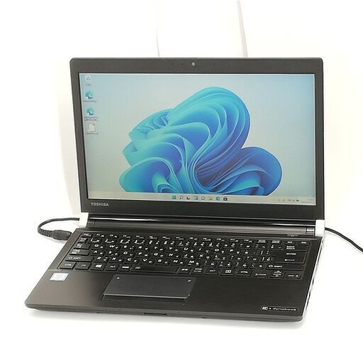 送料無料 保証付 高速SSD 13.3型 ノートパソコン 東芝 R73/B 中古良品 第6世代 Core i5 8GB 無線 Wi-Fi Bluetooth カメラ Windows11 Office..