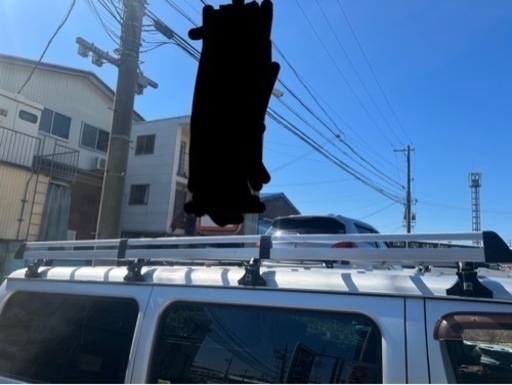 ⭐︎値下げ！⭐︎キャラバンなどに…！ハイエース、ボンゴなには不明◇ルーフラック◇引取限定