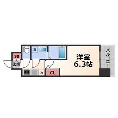 ✅家賃まで負担✅初期費用無料🎉福島駅12分🎉新築最上階ペット可1K