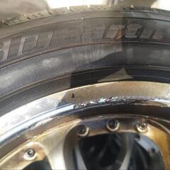 ヨコハマブルーアース　225/55R18 　20年モデル　ビンテージホイール付き