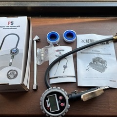 アストロプロダクツ 6Lエアーコンプレッサー&電源延長コード10m&エアゲージ 車･バイク用空気入れ