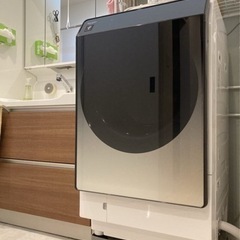 【ネット決済・配送可】【極美品】SHARP ドラム式洗濯乾燥機　...