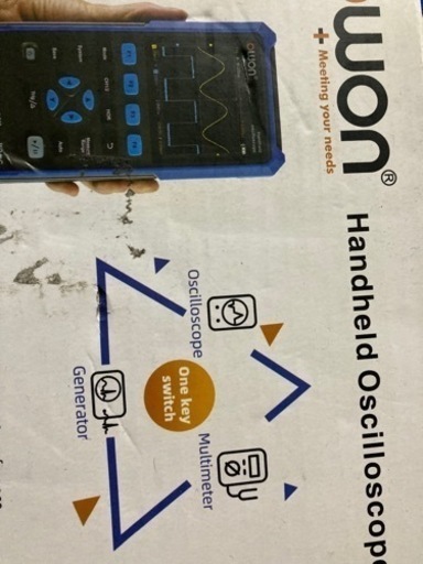 OWON ハンディオシロ　信号発生器付き　HDS242S