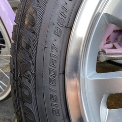 17インチ  ハイエース、NV350  タイヤホイール 、バリ溝