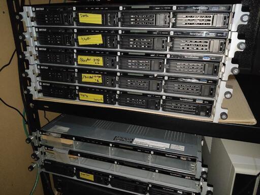 iSCSI パソコンデータの保存に 2台セット　バッファロー　テラステーション　TS5400 　NAS