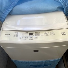 洗濯機　2019年購入_AQUA AQW-GS5E7(KW)