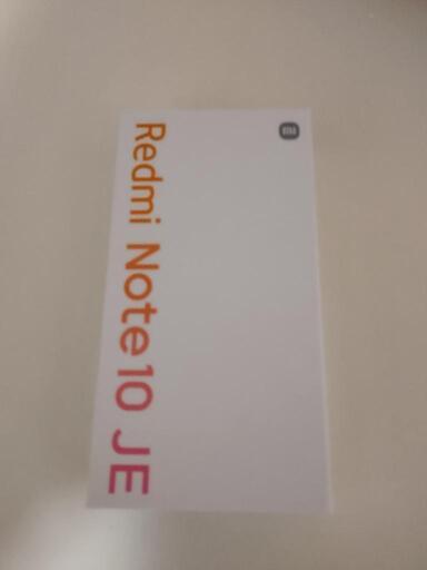 新品未使用 レドミノート10je SIMフリー | www.alassema-group.com