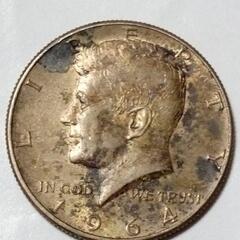 1964年ケネディハーフダラー 記念貨 記念硬貨 コイン 硬貨
