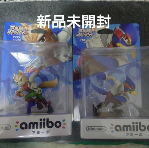 【売り切れ】新品未開封 amiibo フォックス ファルコ スターフォックス