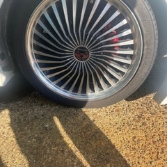 15インチアルミホイール　タイヤ溝あり