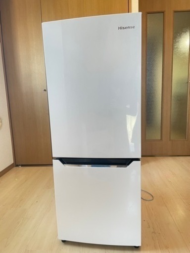 本日中]冷蔵庫 Hisense HR-D15C パールホワイト [2ドア 右開きタイプ