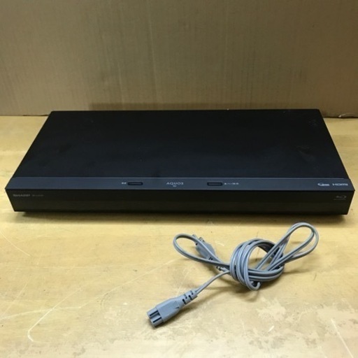 A2303-613 SHARP AQUOS Blu-rayレコーダー HDD1TB 2B-C10CW1 2020年製【リモコンなし】