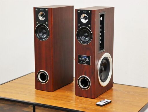 フューズ Bluetooth対応 アンプ内蔵デュアルウーファー タワースピーカー フューズ Bluetooth対応 アンプ内蔵デュアルウーファー タワー