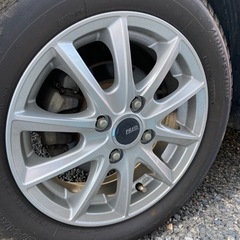 軽四スタッドレスタイヤ　アルミ付き　2022.12購入品