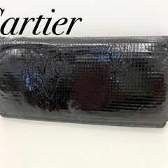 カルティエ Cartier ハッピーバースデー 長財布 ブラック...