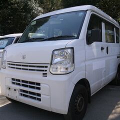 (ID4952)軽バン専門店在庫100台　軽貨物黒ナンバーリース個人・法人可能！　３５万円　スズキ　エブリイバン新型５AGS　車検２年付　平成３０年式　諸経費込４００,０００円 - スズキ