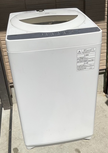 【RKGSE-951】特価！東芝/5kg/全自動洗濯機/AW-5G6/中古/2018年製/当社より近隣地域無料配達