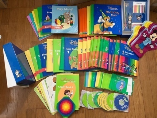 dwe ディズニー英語システム 教材 本 CD