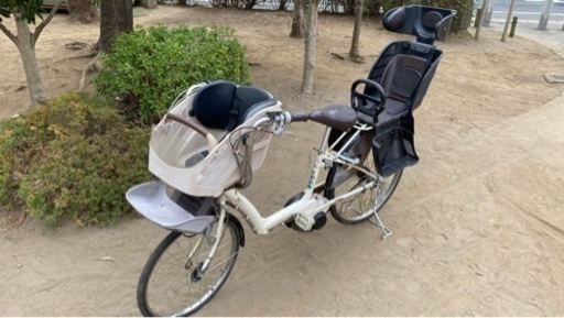 ブリヂストン 電動自転車 子ども2人可