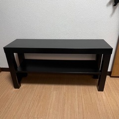 IKEAローテーブル ブラック