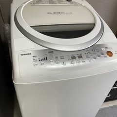 【お渡し済】東芝電気洗濯乾燥機 AW-80VL(W) 2012年...