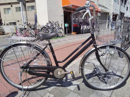 ♪ジモティー特価♪ステンレス製ハンドル・シマノ製ローラーブレーキ　26型リサイクル自転車