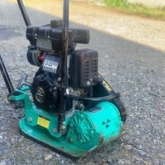 三笠 プレートコンパクター 40キロクラス 作動品 - その他 