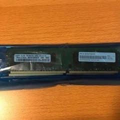 Samsung DDR2 1GB×2 デスクトップ用メモリ