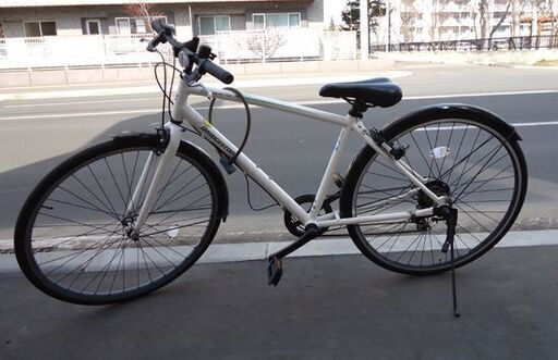 27インチ ブリヂストン クロスバイク エグゼスポーツ 6段変速 ホワイト☆  札幌市 豊平区 平岸