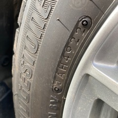 軽四スタッドレスタイヤ　アルミ付き　2022.12購入品