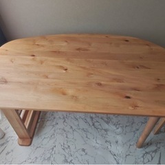 木製ダイニングテーブルセット