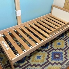 【値下げ❗️】IKEA SNIGLAR 子ども用ベッド