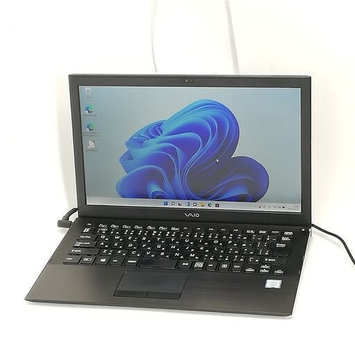 送料無料 保証付 高速SSD 13.3型 ノートパソコン SONY VJS131C11N 中古美品 第6世代 Core i5 8GB 無線 Bluetooth カメラ Windows11 Office