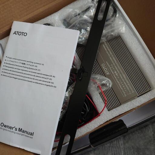 atoto 1カメラアラウンドビュー シングルカメラベース 未使用 保管品 廃盤