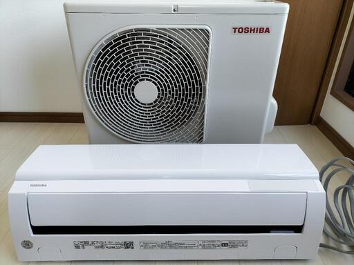 【美品 ほぼ未使用】TOSHIBA エアコン 6〜9畳