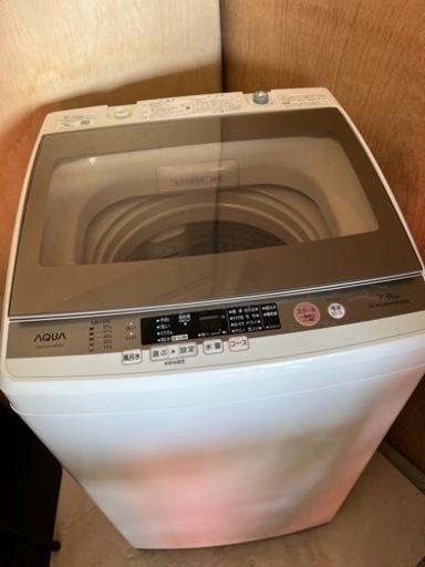 AQUA7kg洗濯機