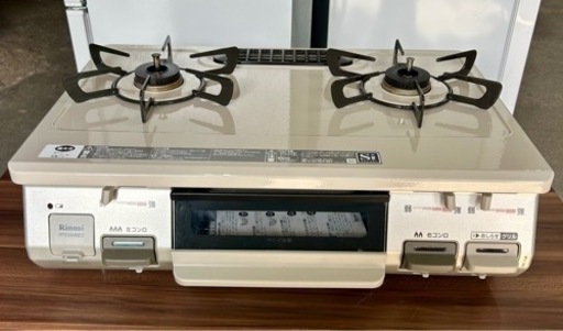 お引取り限定 美品 19年製 リンナイ LPガス用コンロ ガステーブル