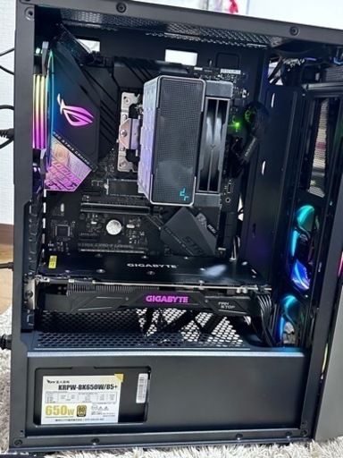 自作ゲーミングpc トレード用pcとして作りました。