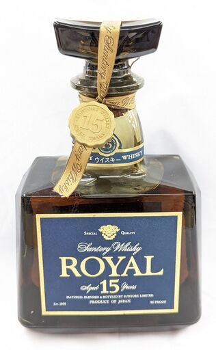 SUNTORY ローヤルプレミアム15年 43％ 700ml 未開栓　ag-al023