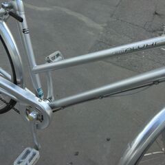 26インチ 🚲 Miyata 中古 自転車 10800円 🔄3段切替 ⛓️チェーン新品 💡ライト付 安心の新規防犯登録料コミ 605