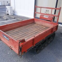 【引取限定】筑水農機 クローラー運搬車 積載重量500kg 中古品 GC-41 クローラー交換済【ハンズクラフト八幡西店】
