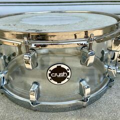 crush アクリルスネア A2C13X7C 13インチ スネアドラム