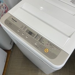超美品‼️】パナソニック 2019年製 5.0kg全自動洗濯機 香りしっかり