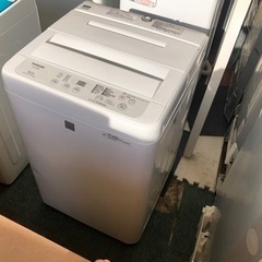 【リサイクルサービス八光】2018年製　パナソニック　全自動洗濯機5㎏　NA-F50BE6-KW