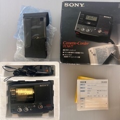 🆕 【新品】H4年製 SONY Cassette-Corder ...