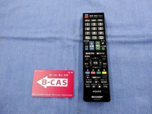 シャープ　外付けHDD対応液晶テレビ　32インチ　2015年製　リモコン付 シャープ 外付けHDD対応液晶テレビ 32インチ 2015年製 リモコン付