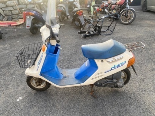 ヤマハ　チャンプ50 不動　レストアベース　部品取り　54V ヤマハ チャンプ50 不動 レストアベース 部品取り 54V