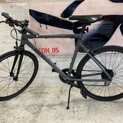 愛品館江戸川店】 Tern CLUTCH クロスバイク 510mm ﾏｯﾄｸﾞﾚｰ ID:122