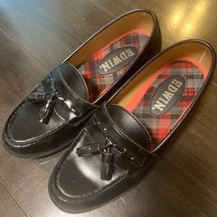 【半額値下げ】EDWINローファー24センチ