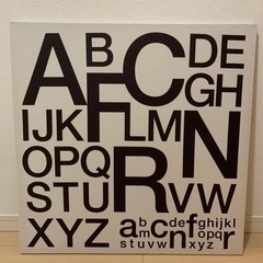 アルファベットのポスター